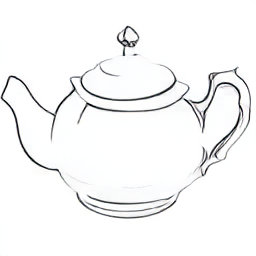 An illustration of a teapot